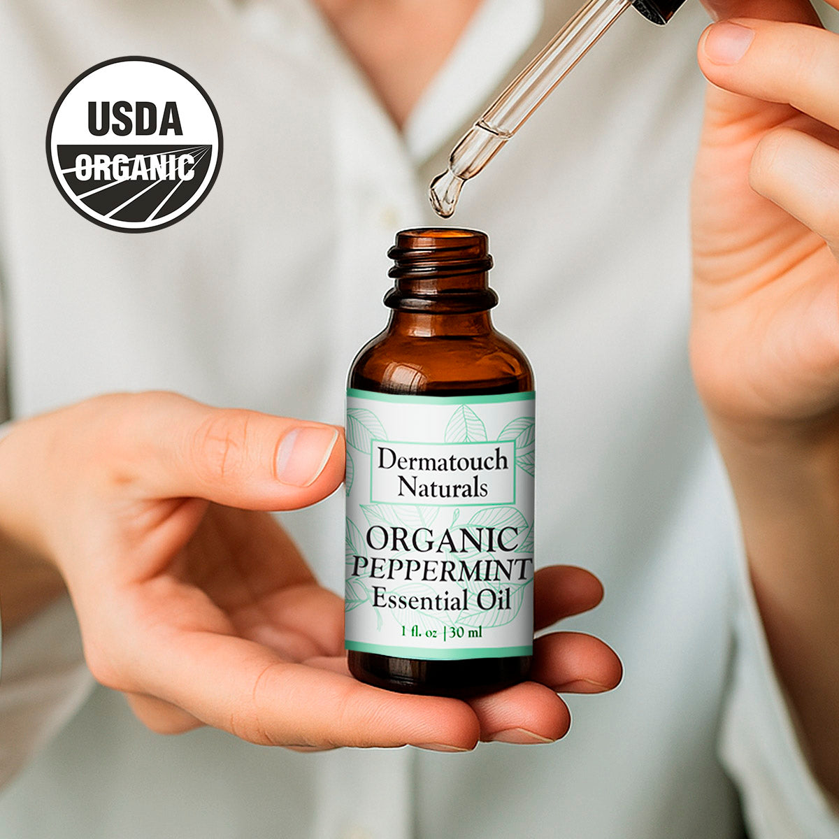 Dermatouch Naturals Organic Peppermint Essential Oil