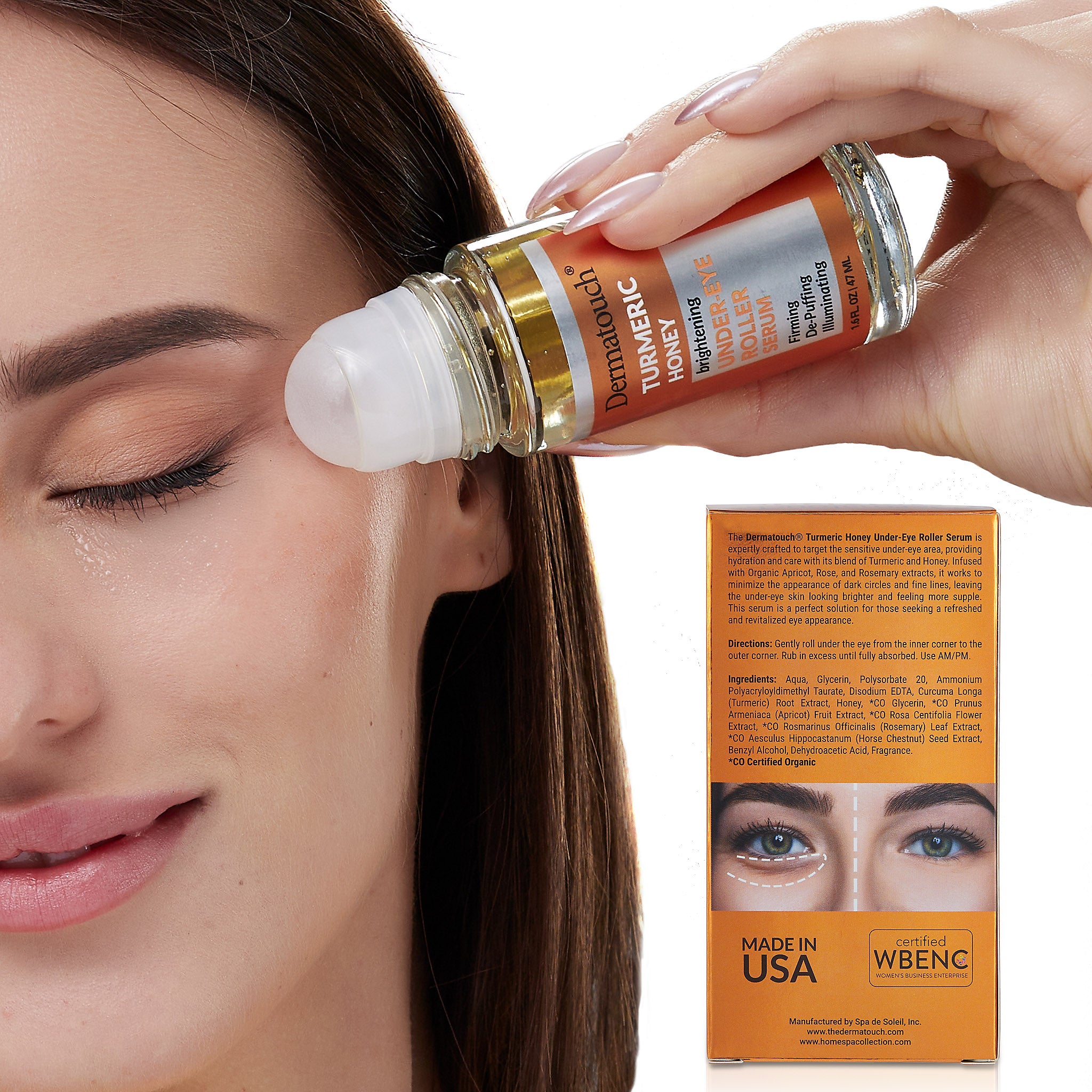 Turmeric Honey Under-Eye Roller Serum