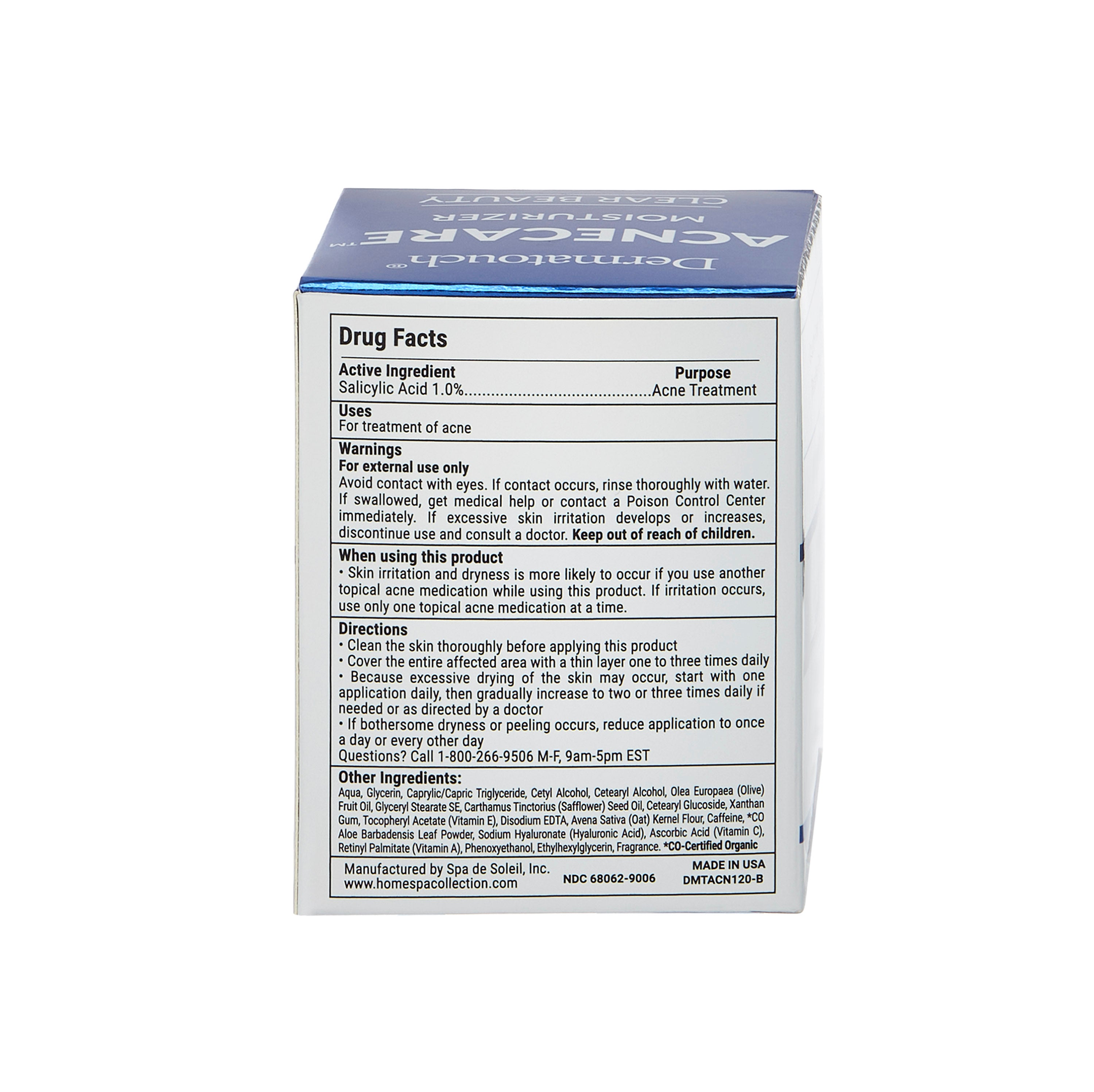 Acnecare Moisturizer (OTC)