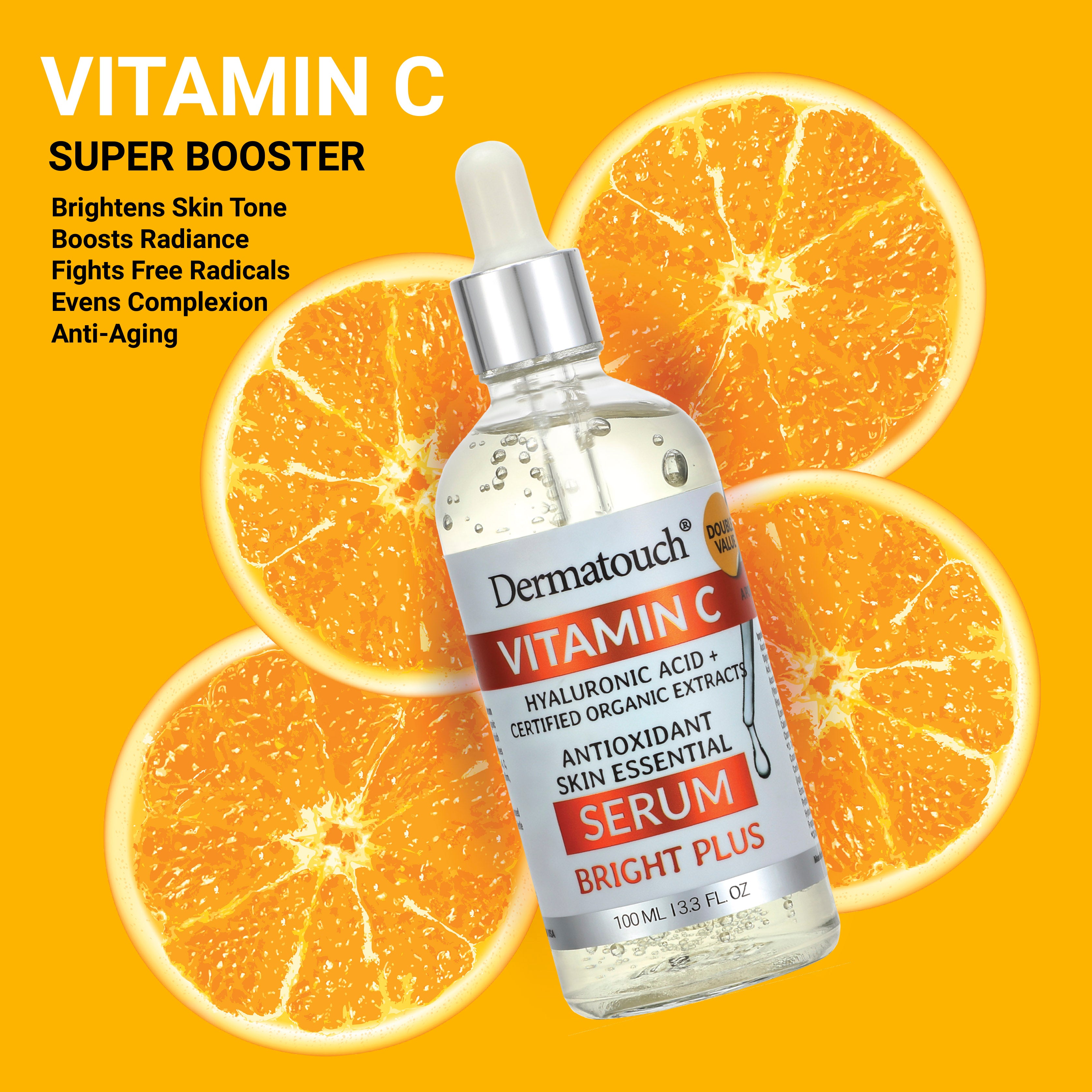 Vitamin C Brightening  Serum with Hyaluronic Acid